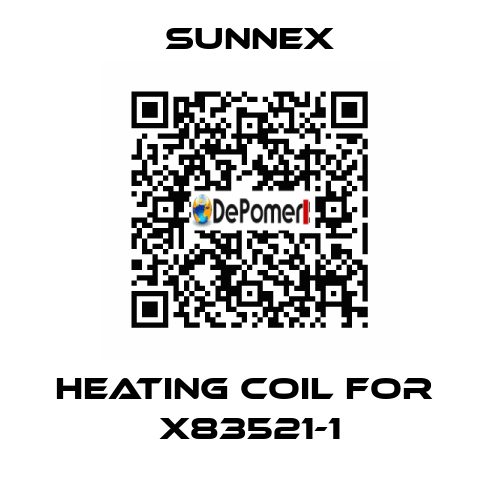 heating coil for  X83521-1 Sunnex