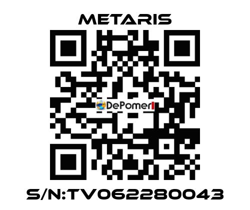 S/N:TV062280043 Metaris