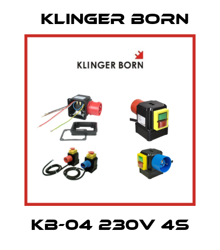 KB-04 230V 4s Klinger Born