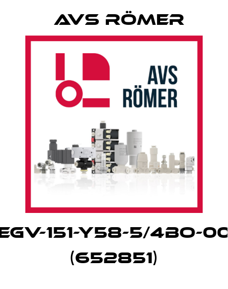 EGV-151-Y58-5/4BO-00 (652851) Avs Römer