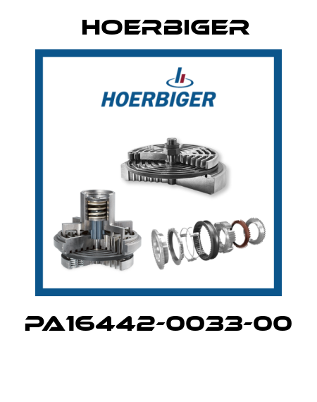 PA16442-0033-00  Hoerbiger