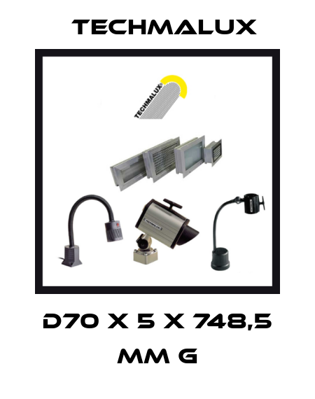 D70 x 5 x 748,5 mm G Techmalux