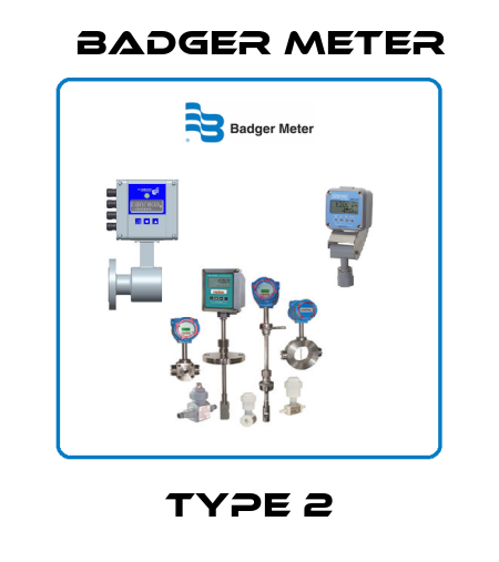 TYPE 2 Badger Meter