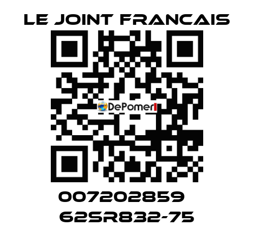 007202859   62SR832-75 LE JOINT FRANCAIS