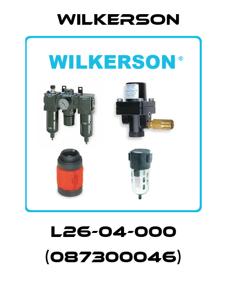 L26-04-000 (087300046) Wilkerson