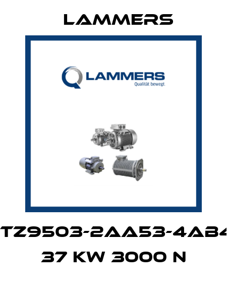 1TZ9503-2AA53-4AB4 37 kW 3000 n Lammers