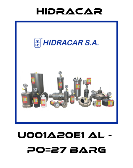U001A20E1 Al -  Po=27 barg Hidracar