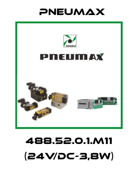 488.52.0.1.M11 (24V/DC-3,8W) Pneumax