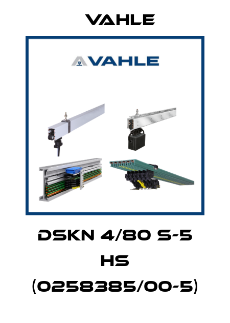 DSKN 4/80 S-5 HS (0258385/00-5) Vahle