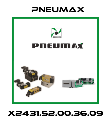 X2431.52.00.36.09 Pneumax