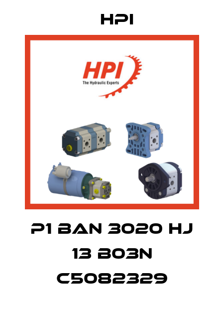 P1 BAN 3020 HJ 13 B03N C5082329 HPI