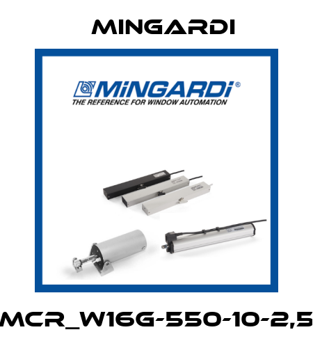 MCR_W16G-550-10-2,5 Mingardi
