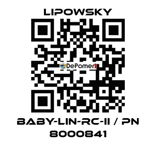 Baby-LIN-RC-II / PN 8000841 Lipowsky