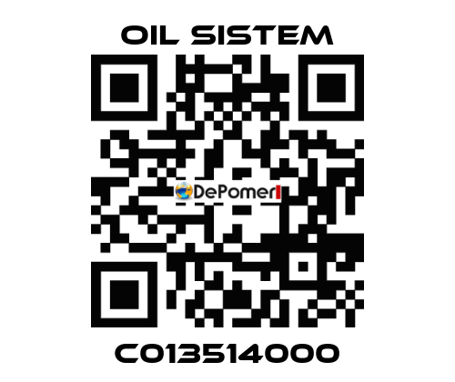 C013514000 Oil Sistem