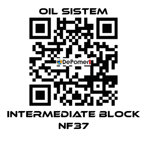 Intermediate block NF37 Oil Sistem