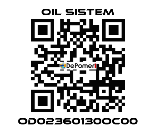 OD02360130OC00 Oil Sistem