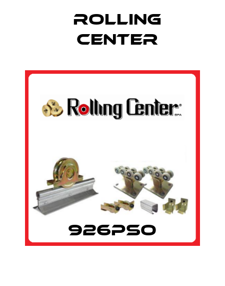 926PSO Rolling Center