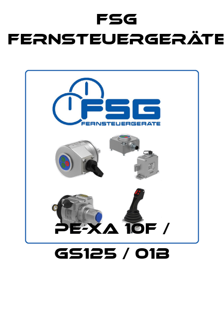 PE-XA 10F / GS125 / 01B FSG Fernsteuergeräte