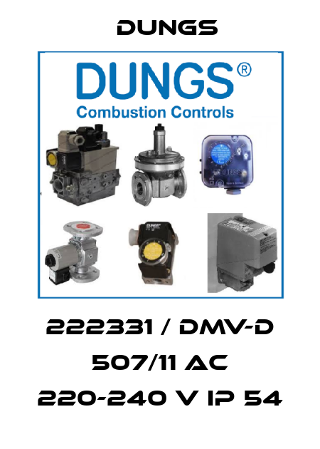 222331 / DMV-D 507/11 AC 220-240 V IP 54 Dungs