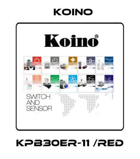 KPB30ER-11 /red Koino