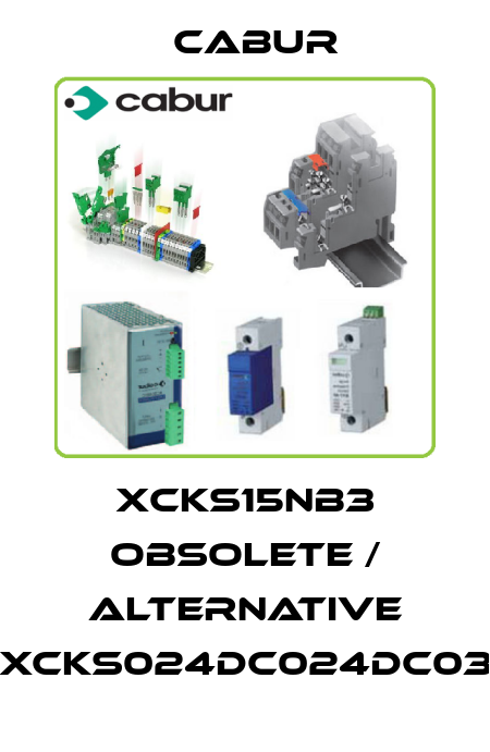 XCKS15NB3 obsolete / alternative XCKS024DC024DC03 Cabur