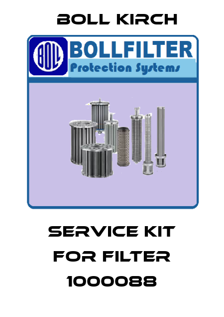 SERVICE KIT FOR FILTER 1000088 Boll Kirch