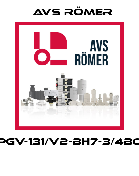 PGV-131/V2-BH7-3/4BO  Avs Römer
