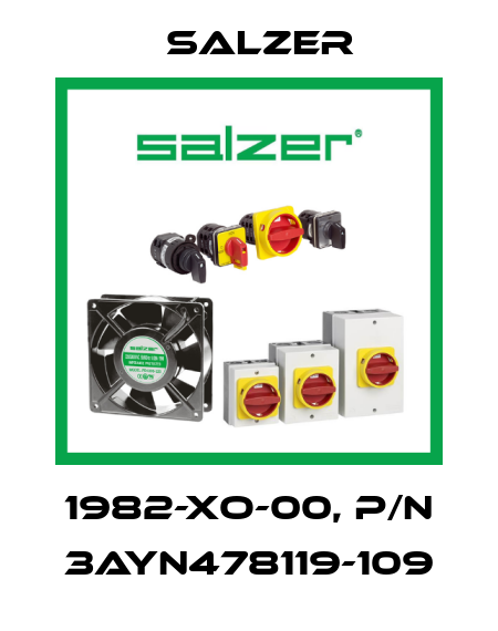 1982-XO-00, P/N 3AYN478119-109 Salzer