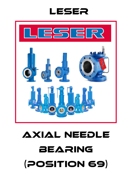Axial needle bearing (position 69) Leser