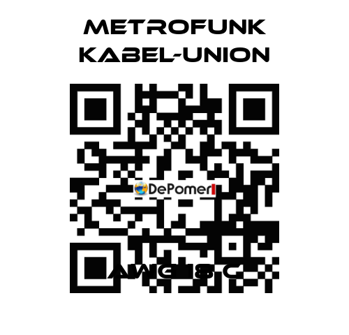 AWG 18 C METROFUNK KABEL-UNION