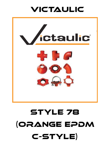 Style 78 (orange EPDM C-Style) Victaulic