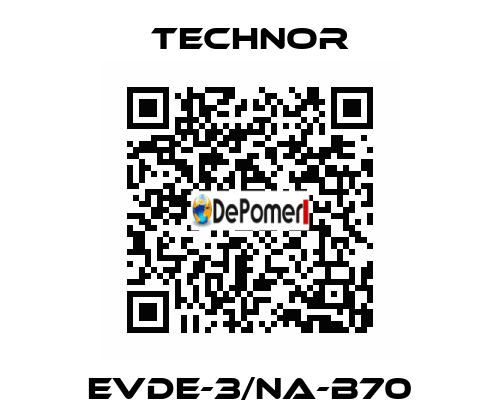EVDE-3/NA-B70 TECHNOR