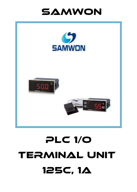 PLC 1/O TERMINAL UNIT  125C, 1A  Samwon