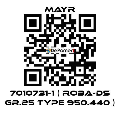 7010731-1 ( ROBA-DS Gr.25 Type 950.440 ) Mayr
