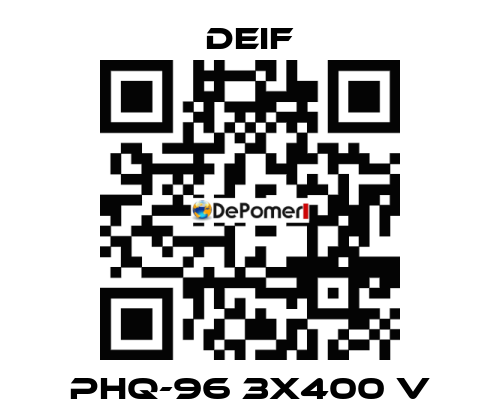 PHQ-96 3x400 V Deif