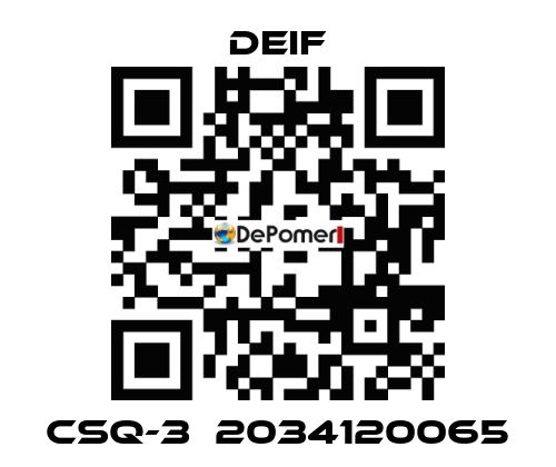 CSQ-3  2034120065 Deif