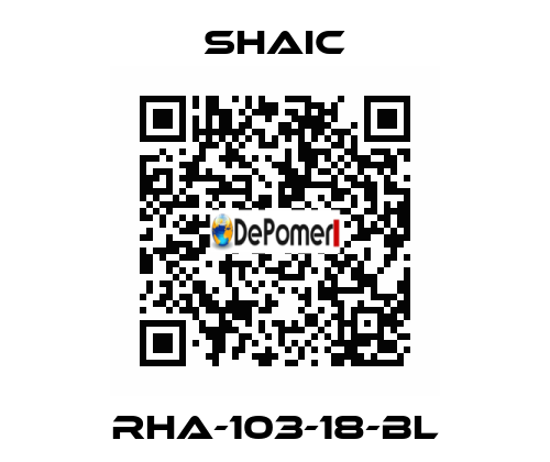 RHA-103-18-BL Shaic