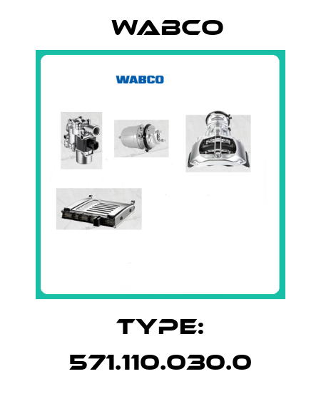 Type: 571.110.030.0 Wabco