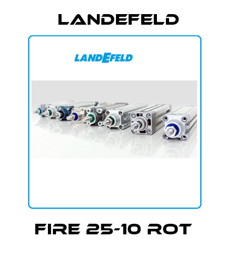 FIRE 25-10 ROT Landefeld