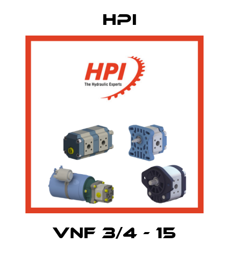 VNF 3/4 - 15 HPI