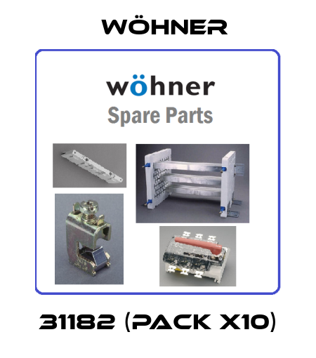 31182 (pack x10) Wöhner