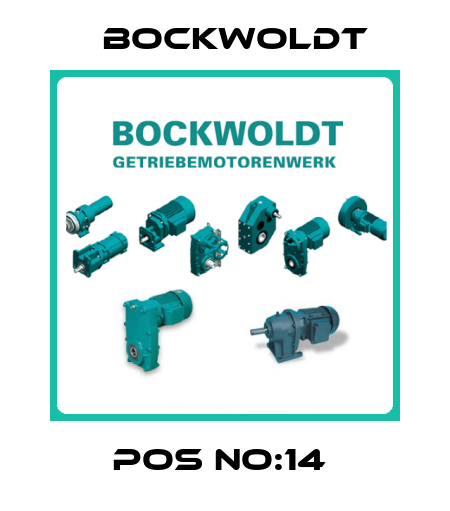 POS NO:14  Bockwoldt