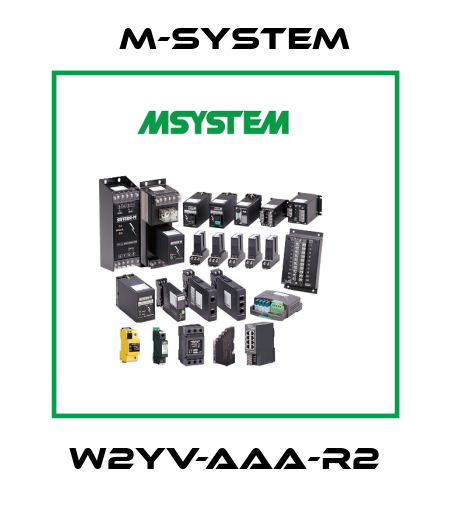 W2YV-AAA-R2 M-SYSTEM