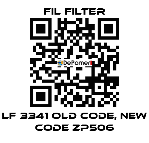 LF 3341 old code, new code ZP506 Fil Filter