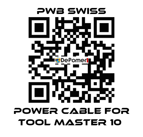 POWER CABLE FOR TOOL MASTER 10  PWB Swiss