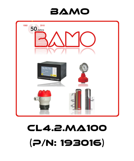 CL4.2.MA100 (P/N: 193016) Bamo