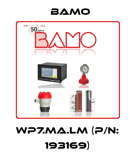 WP7.MA.LM (P/N: 193169) Bamo