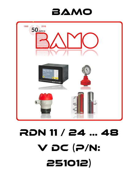 RDN 11 / 24 ... 48 V DC (P/N: 251012) Bamo