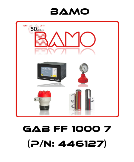 GAB FF 1000 7 (P/N: 446127) Bamo