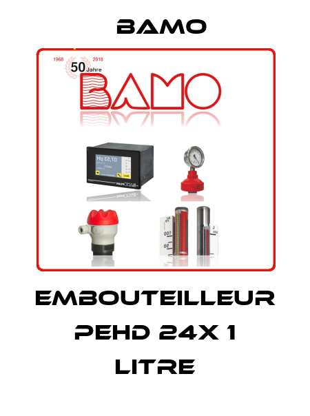 Embouteilleur PEHD 24x 1 litre Bamo